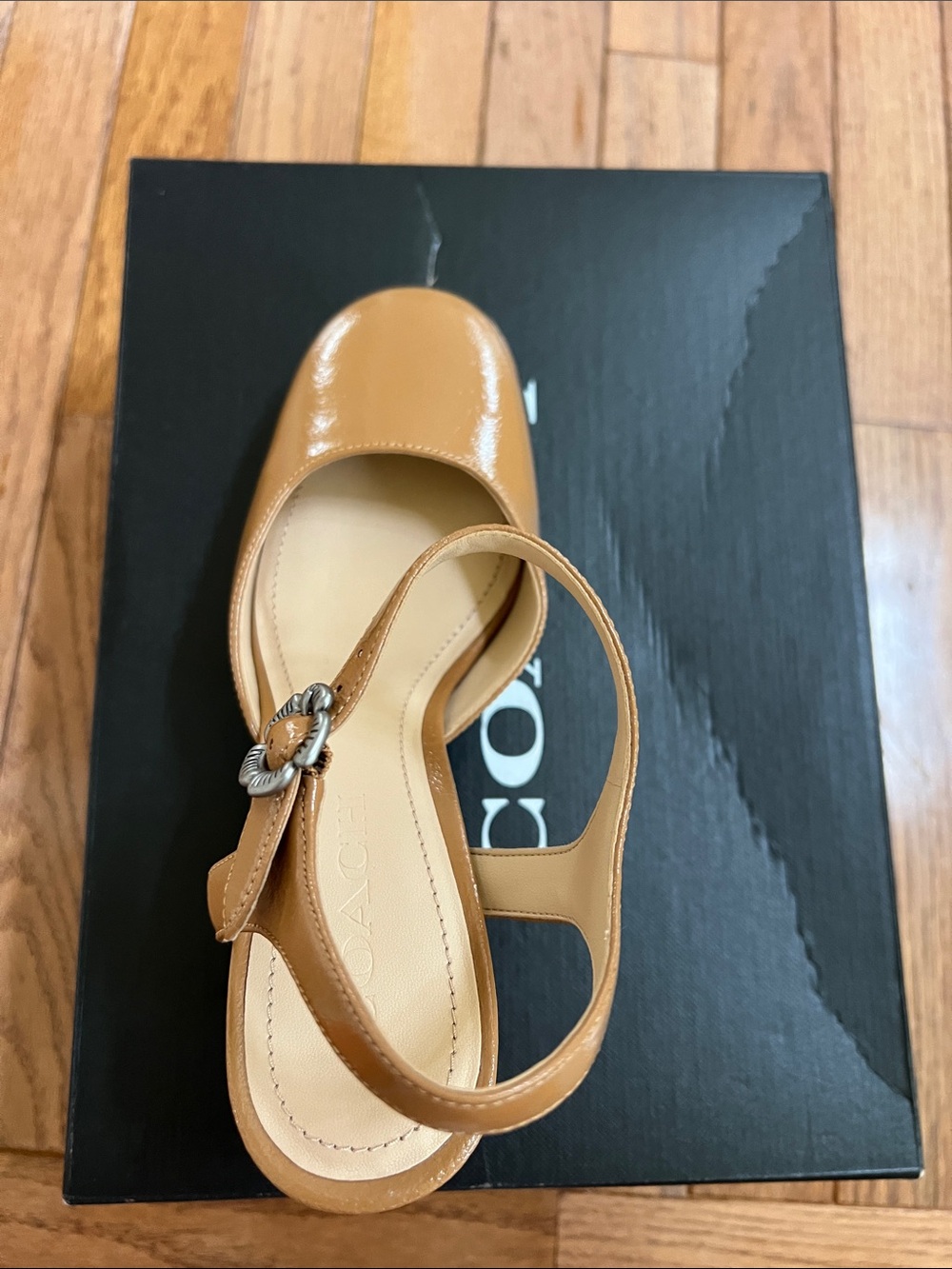 Coach Women's Sculpted-Heel Platform Pumps shoes - Picture 9 of 10